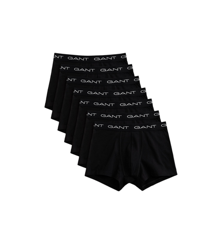 Til mænd. 900017003 7 pakker sorte boxershorts (S), Afslappet, Bomuld - Gant - Modalova