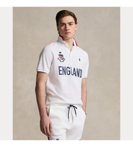 Til mænd. 710944668001 Classic Fit England Polo shirt (S), Casual, Bomuld, Korte ærmer - Polo Ralph Lauren - Modalova