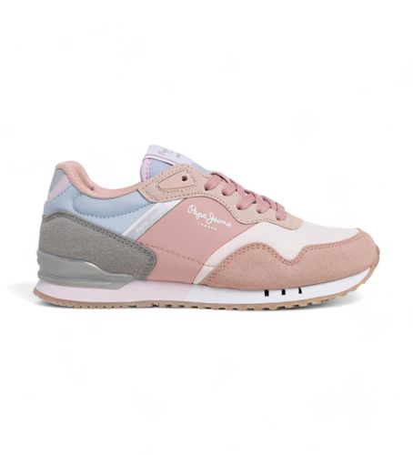 Til kvinder/piger. PGS40006 London Colors Sneakers lyserød (35), Fast, Blonder, Casual, Pink, børnetøj - Pepe Jeans - Modalova