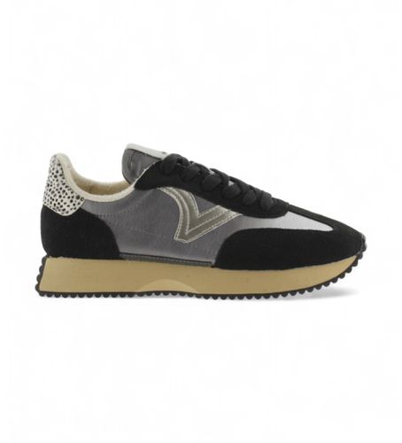 Til kvinder. 1134111 Sneakers i læder Cosmos Nylon Metal (37), Fast, 1-3 cm, Blonder, Casual - Victoria - Modalova