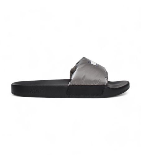 Til kvinder. EN0EN02767 Flip flops Pala Puff (36), Sølvfarvet, Fast, Ingen, Badetøj - Tommy Jeans - Modalova