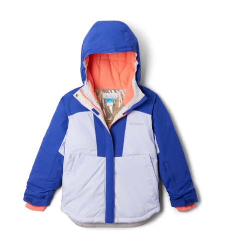 Til kvinder/piger. 2089611581 Mighty Mogul III-jakke (10/12Años= 140,5/148,5cm), Casual, Sport, Polyester, Sne, Udendørs, Lange - Columbia - Modalova