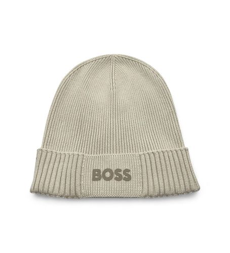 Til mænd. 50499423 Asic beanie (OSFA), Casual, Bomuld - BOSS - Modalova