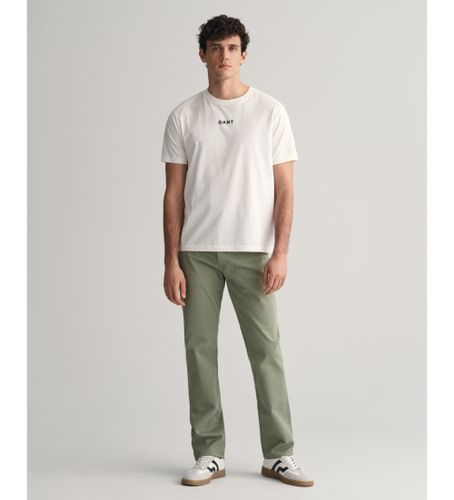 Til mænd. 1000263 Jeans Regular Fit Desert green (30/32), Casual, Grøn, Bomuld, Denim - Gant - Modalova