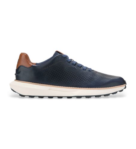 Til mænd. C38829 Grandpro Ashland Laser Laser Perf navy lædersko (45), Fast, Blonder, Casual, Blå - Cole Haan - Modalova