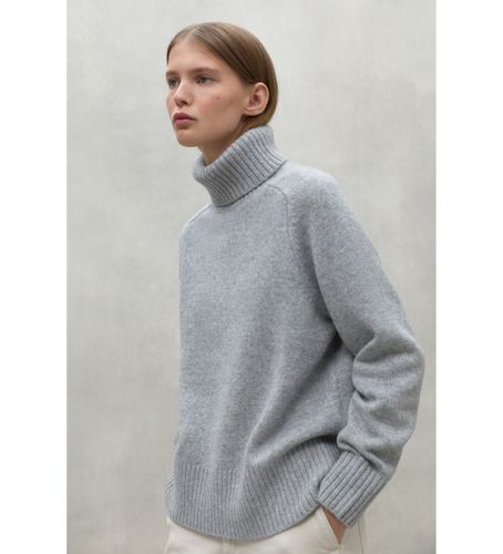 Til kvinder. MCWGAKNCAQUI0632W24-302 Kakigrå trøje (XS), Casual, Lange ærmer, Bæredygtig, Genbrugsuld - ECOALF - Modalova