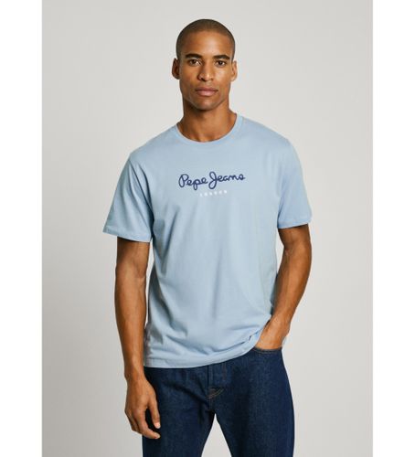 Til mænd. PM508208 Eggo N T-shirt (XS), Casual, Bomuld, Korte ærmer, Bæredygtig - Pepe Jeans - Modalova