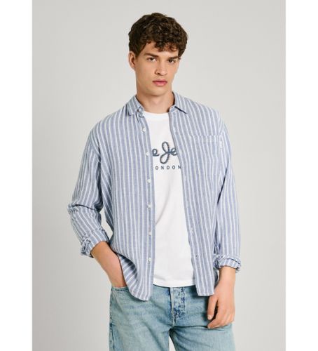 Til mænd. PM308568 Mosey skjorte (S), Casual, Lange ærmer - Pepe Jeans - Modalova