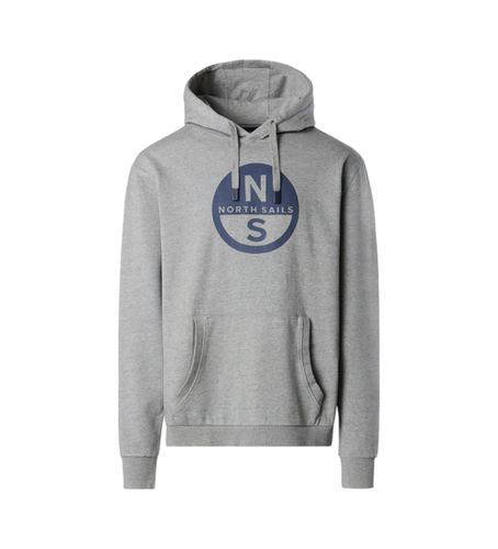 Til mænd. 691258 Sweatshirt med gråt logo (XS), Casual, Sport, Bomuld - North Sails - Modalova