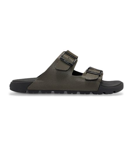 Til mænd. 50505540 Sandaler med to remme og struktureret overdel til alle køn (40), Fast, Ingen, Casual - BOSS - Modalova