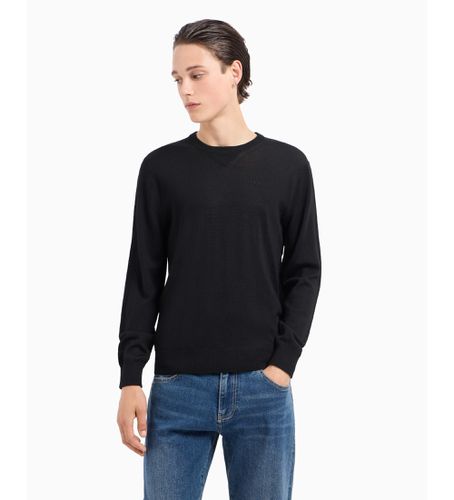 Til mænd. 8NZM3AZM8AZ1200 Pullover i blødt garn (M), Casual, Bomuld - Armani Exchange - Modalova