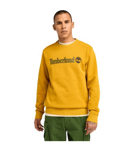 Til mænd. TB0A5UJYEFM1 Sweatshirt Kennebec River Linear Logo Crew Neck (L), Casual, Bomuld - Timberland - Modalova