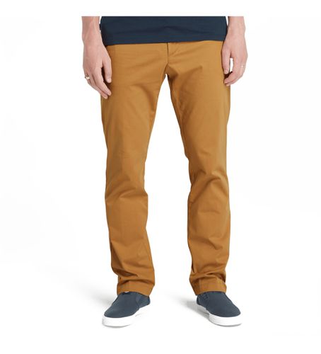 Til mænd. TB0A2BZAEH21 Claremont straight twill chino bukser (29/32), Casual, Økologisk bomuld, Bæredygtig - Timberland - Modalova