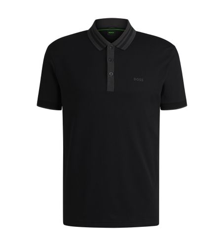 Til mænd. 50533272 Paule Tape polo shirt (L), Casual, Bomuld, Korte ærmer - BOSS - Modalova