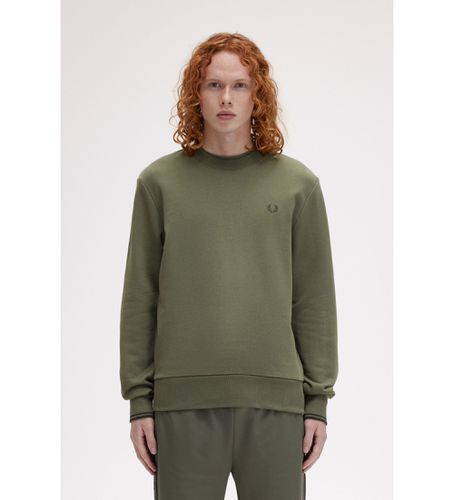 Til mænd. M7535 sweatshirt med rund hals (S), Casual, Bomuld - Fred Perry - Modalova