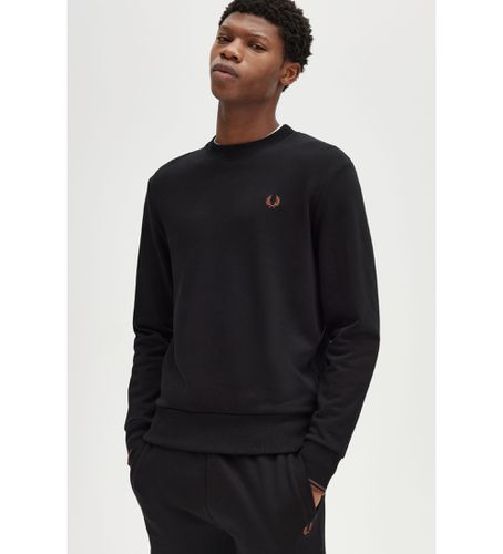 Til mænd. M7535 sweatshirt med rund hals (S), Casual, Bomuld - Fred Perry - Modalova