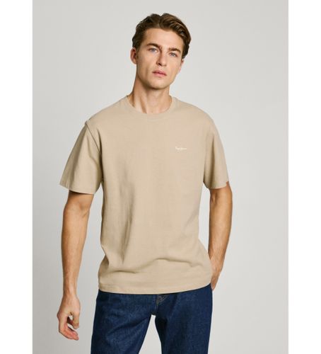 Til mænd. PM509933 Connor T-shirt med kontrastfarver, (XXL), Casual, Bomuld, Korte ærmer - Pepe Jeans - Modalova