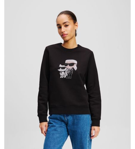 Til kvinder. A1W20081 Jumper Karl Logo (XS), Casual, Bomuld - Karl Lagerfeld - Modalova