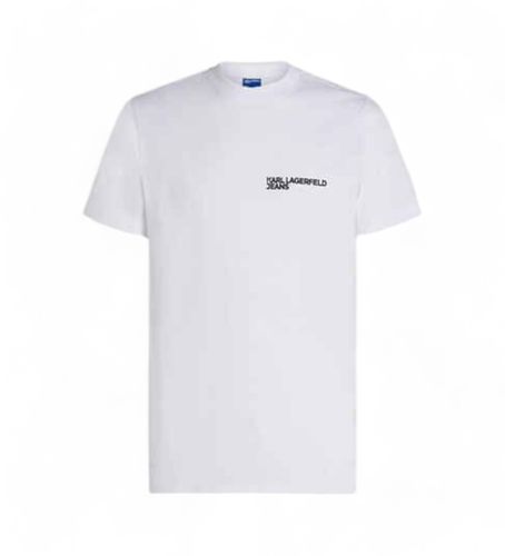 Til mænd. A1M17003 T-shirt med logo (S), Casual, Korte ærmer, Økologisk bomuld - Karl Lagerfeld - Modalova