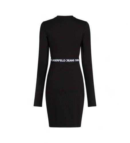 Til kvinder. A1W13009 Tætsiddende kjole (XS), Casual, Viscose, Lange ærmer - Karl Lagerfeld - Modalova