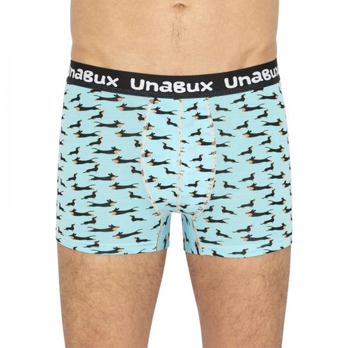 Unabux Boxer Briefs Blau mit Motiv - Unabux - Modalova