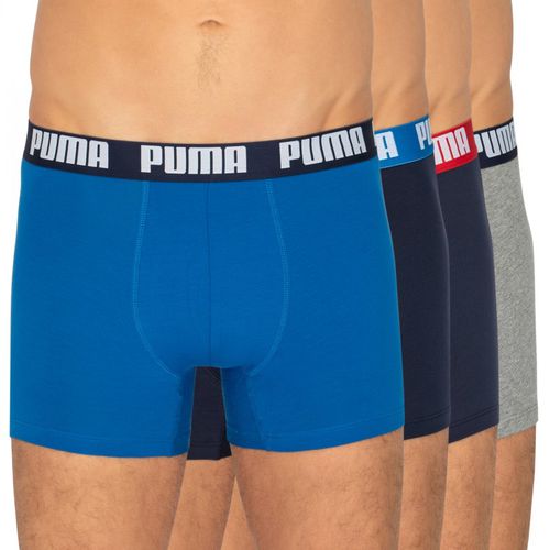 Er Set Boxer Briefs & Grau mit verschiedenfarbigem Webbund - Puma - Modalova