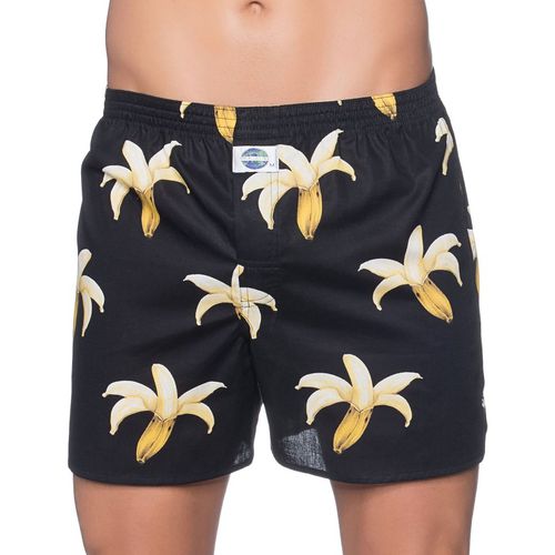 D.E.A.L International Boxershorts Schwarz mit Bananen-Print - D.E.A.L. International - Modalova