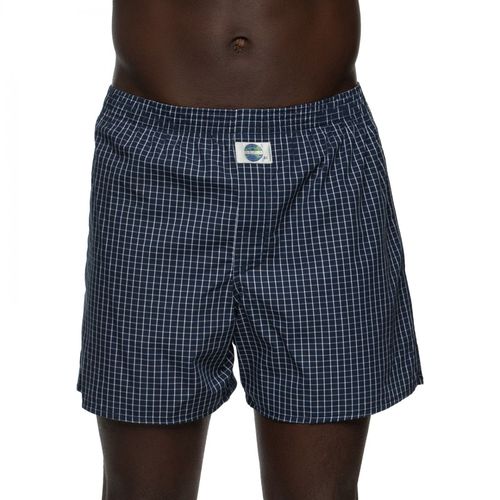 Boxershorts Blau kariert - D.E.A.L International - Modalova