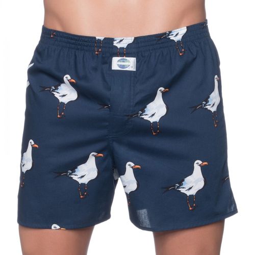 D.E.A.L International Boxershorts Dunkelblau mit Möwen - D.E.A.L. International - Modalova