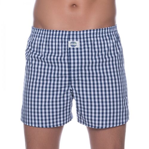 Boxershorts Blau & Weiß kariert - D.E.A.L International - Modalova