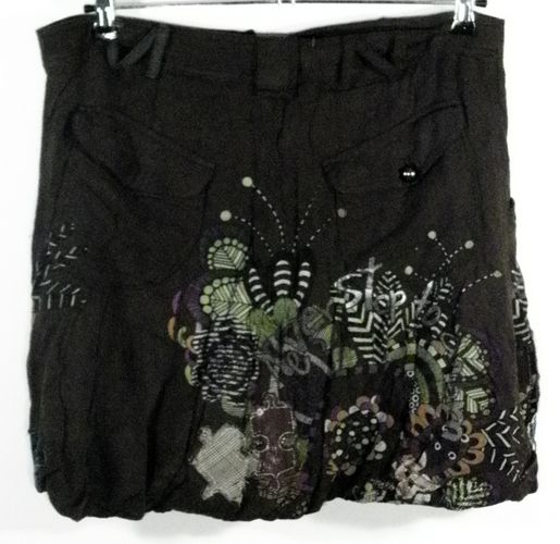 Jupe Marron DESIGUAL T 42 - Desigual - Modalova