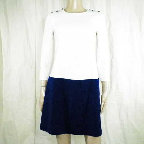 Robe Blanche & Bleue JEANS Taille 38 - Armani - Modalova