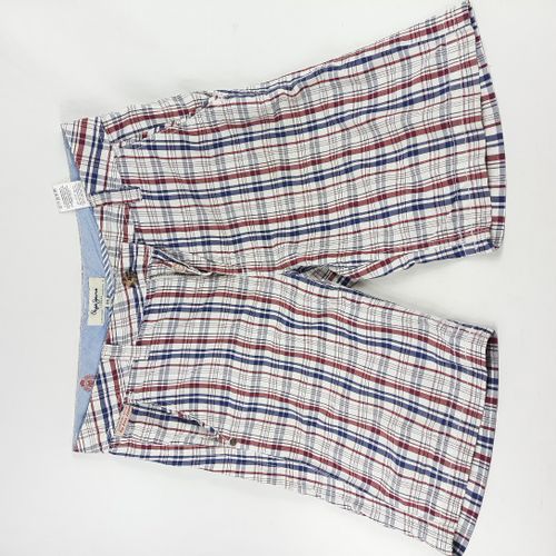 Bermuda sport chic écossais blanc bordeaux marine T30 - Pepe Jeans - Modalova