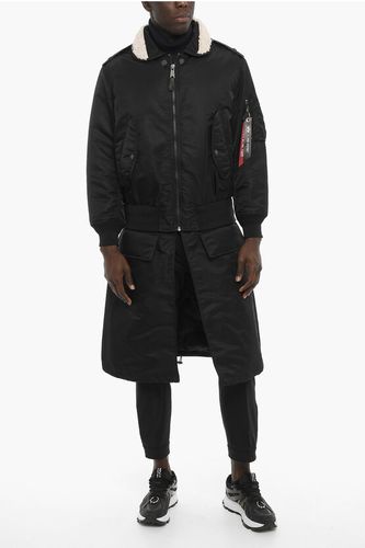 Neil Barrett Lightweight Hybrid Zip-Up Bomber