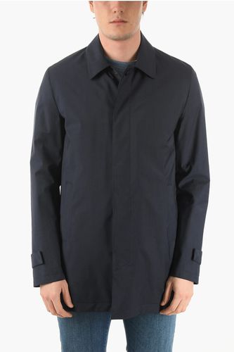 CC COLLECTION Unlined Snap Button Raincoat size 52 - Corneliani - Modalova