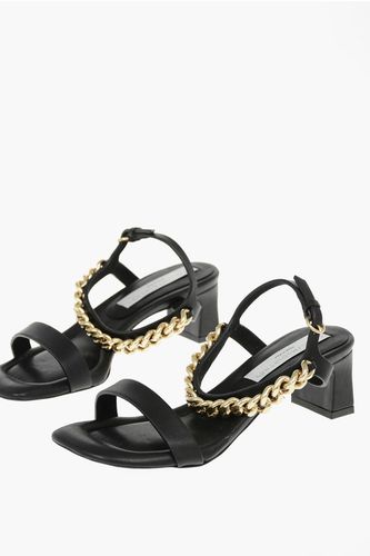 Faux-leather FALABELLA Sandals embellished with Chain 5cm size 39 - Stella McCartney - Modalova