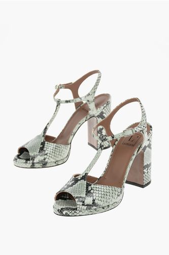 Python Printed DIAMOND LUX Open-toe Sandals with Platform 10 size 39 - L'Autre Chose - Modalova
