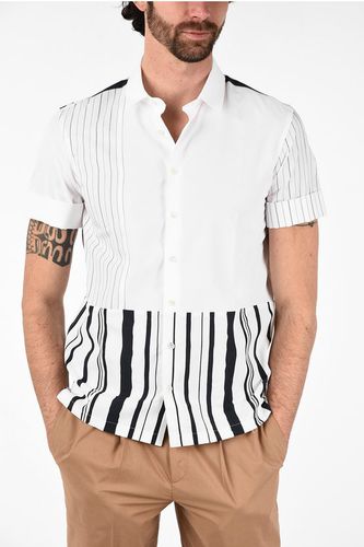 Pencil Striped Short Sleeve Loose Fit Shirt size Xs - Neil Barrett - Modalova