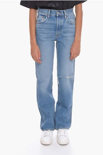 Ripped High-Waisted Straight Fit 90s Jeans 21cm size 25 - Re/Done - Modalova