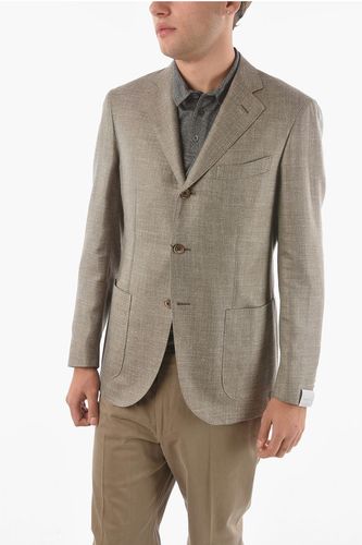 SARTORIA cashmere blend side vents notch lapel 3-button blaz size 50 - Corneliani - Modalova