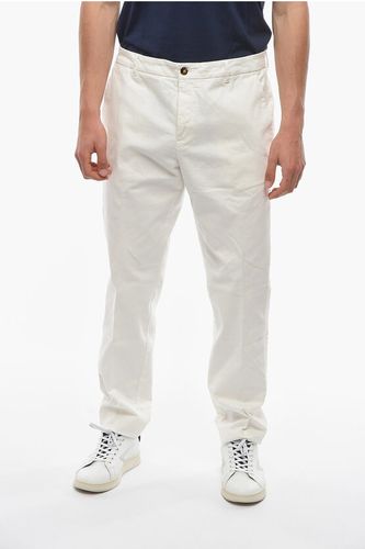 Slim Fit Cotton Stretch MARAIS Chino Pants size 54 - Cruna - Modalova