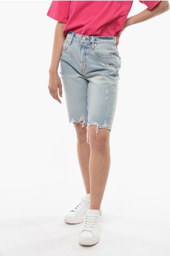 Vintage Effect Denim Shorts Größe 26 - Frame - Modalova
