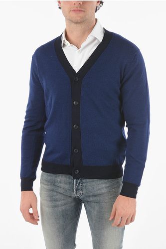 Virgin Wool Herringbone Cardigan size S - Altea - Modalova