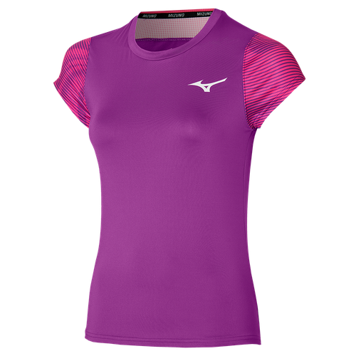 Charge Printed Tee Mujer Talla M - Mizuno - Modalova