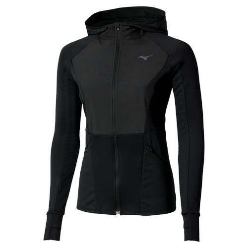 Active Warmalite Hybrid Full Zip Hooded Long Sleeve Top Chaussures de running TailleXS - Mizuno - Modalova