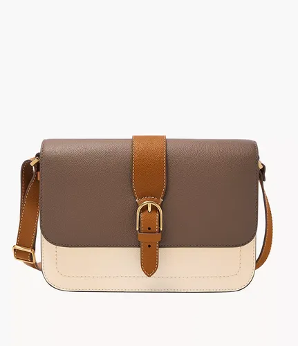 Fossil Large Flap Crossbody Zoey - Fossil - Modalova