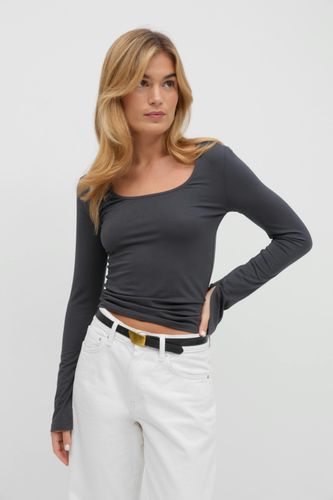 Soft touch jersey top - Gina Tricot - Modalova