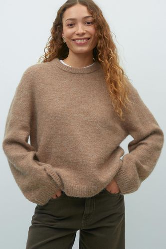 Crew neck knitted sweater - Gina Tricot - Modalova