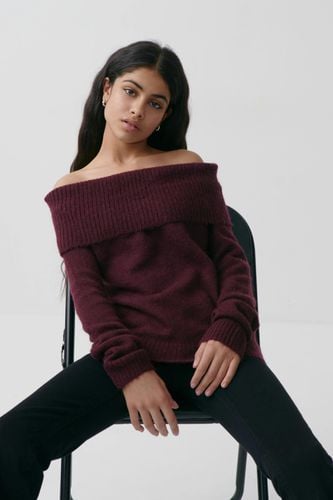 Y kn off shoulder sweater - Gina Tricot - Modalova