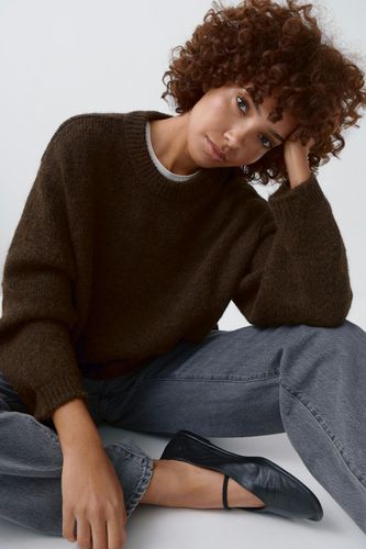 Boxy knitted sweater - Gina Tricot - Modalova